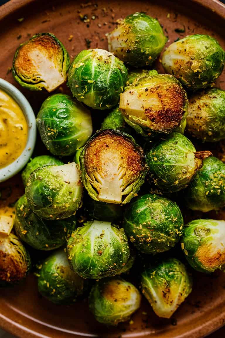 air fryer brussels sprouts